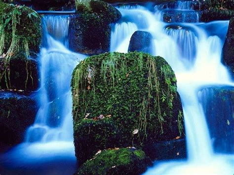 Blue Waterfall Waterfall Wallpaper Waterfall Pictures Waterfall