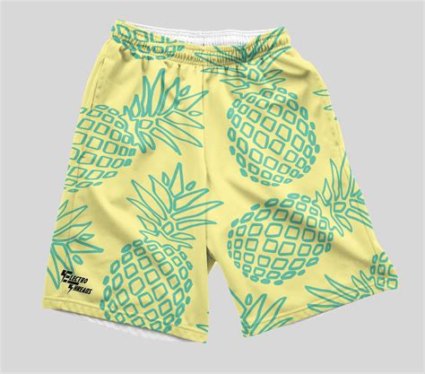 Pineapple Style Shorts Electro Threads