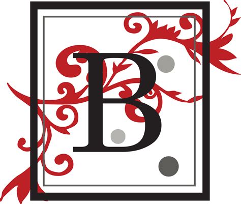 Fancy Square Letter B Svg Design For Silhouette And Cricut Machines