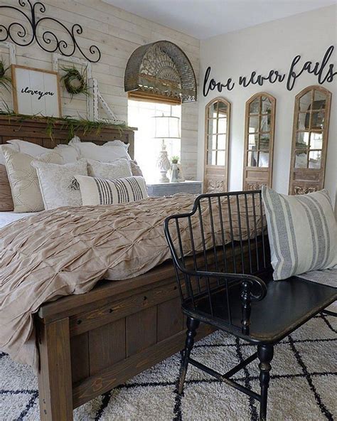 32 Farmhouse Bedroom Decor Ideas To Make Your Favorite Place 10