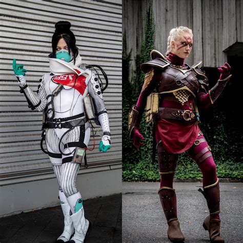 Wanted To Show You Guys My Two Wraith Cosplays From Apex Legends R Gaming