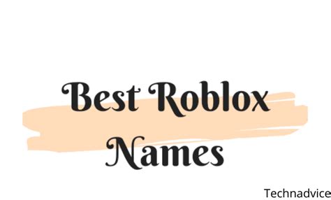 200 Best Cool Funny And Nice Roblox Names 2023 Technadvice