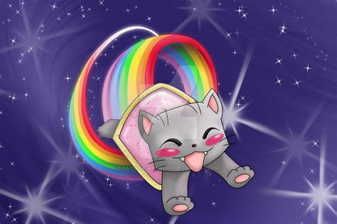 Swirling Nyan Cat By Katsuke Artwork On Deviantart