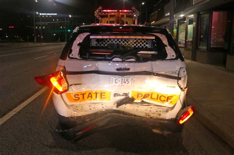 Illinois State Police Suv Struck By Dui Driver In Rear End Scotts Law Related Crash On I 90