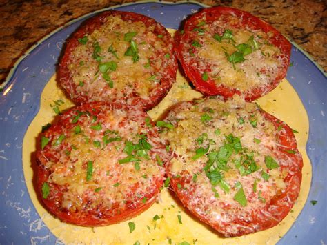 Our Blissfully Delicious Life Grilled Tomatoes With
