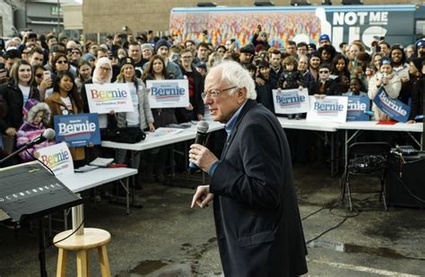 Bernie Sanders Claims Victory As Review Ordered Of Iowa Results By Democratic Partys Chairman