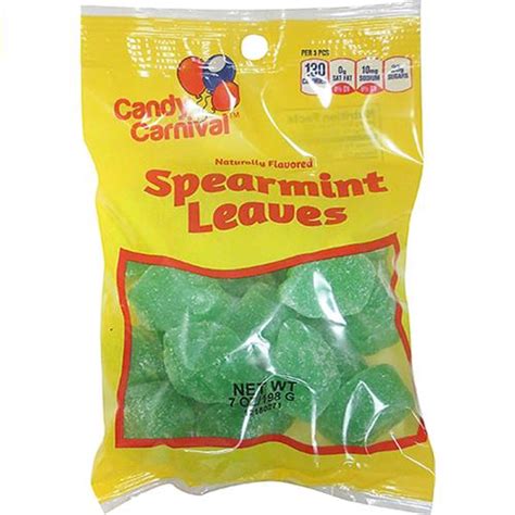 Wholesale Carnival Candy Spearmint Leaves Glw