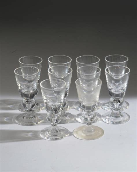 10 Steuben Glass Cordials Jun 15 2019 Hilliard And Co In Va