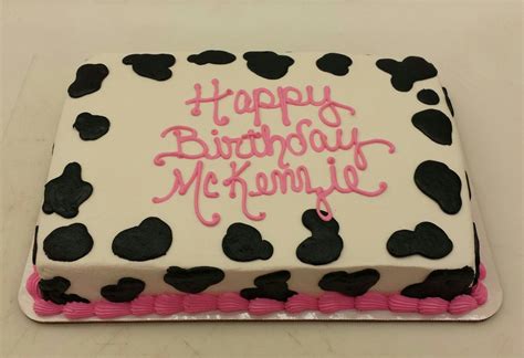 Cow Print Cake Cow Birthday Cake Cow Print Birthday Cow Birthday