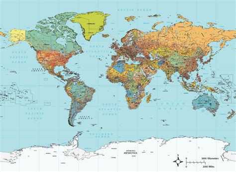 World Map Vector Maptorian
