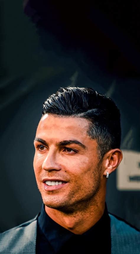 Cristiano Ronaldo Diamond Earrings Football Quotes For Life