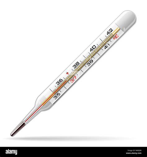 Termómetro médico Termómetro de vidrio para medir la temperatura del