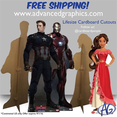 Cardboard Cutouts And Standups From Advanced Graphics Cardboard