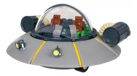 Rick And Morty Figura Nave Espacial Producto Oficial Envío Gratis
