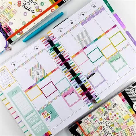 Leslieplansit Thehappyplanner Planner Layout Planner Ideas Weekly