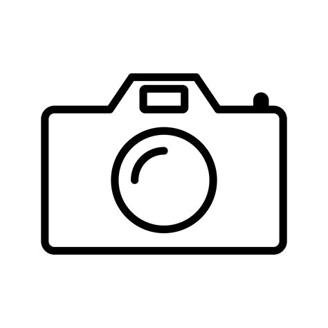 Camera Outline Vector Art Icons And Graphics For Free Download