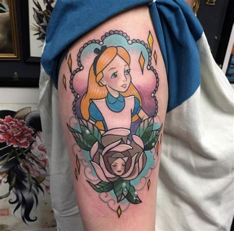 35 Tattoos For Your Inner Disney Princess 22 Words
