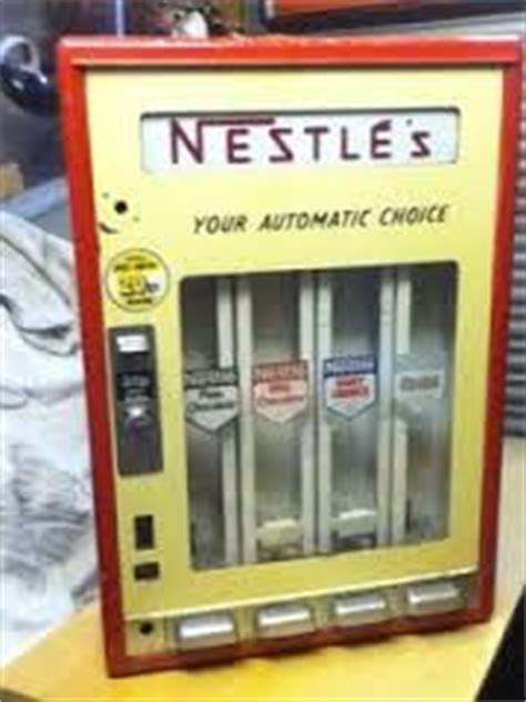 For the most part, coffee machines work in a similar way. Nestle's Chocolate Vending Machine. | Things I Remember