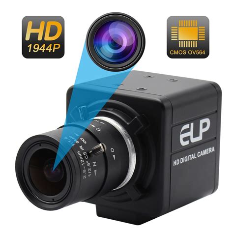 Elp Usb Camera 5mp Cmos Ov5640 Video Comference Web Camera Manual Zoom