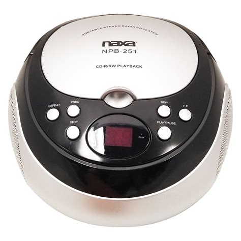Naxa Portable Cd Player With Amfm Stereo Radio