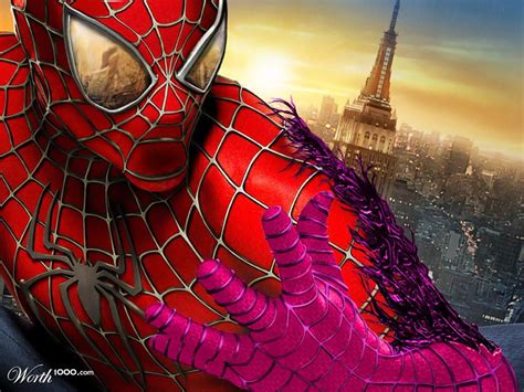Spider Man In Pink Worth1000 Contests
