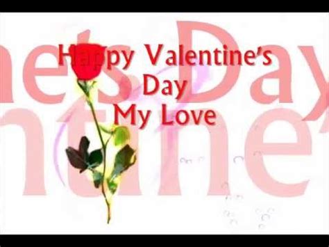 While i was cleaning the home, i found the letters l, o, v, and e. Poem- Happy Valentine's Day my love - YouTube