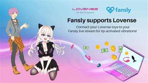 Lovense Toys Now Syncing With Fansly Streams