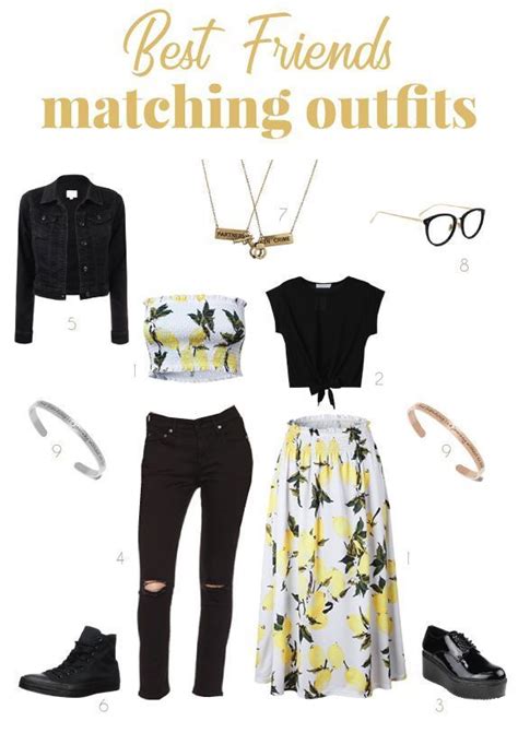 But once you find true friends, they stay with you forever. Floral Matching Outfit for Two Best Friends | Best friend ...