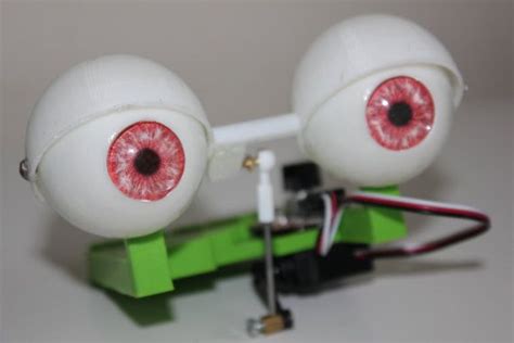 Animatronic Printed Blinking Eyes For By Furrifingerspuppets Puppets
