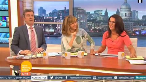 Susanna Reids Dress Splits Open Live On Tv Mirror Online