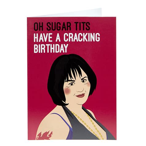 Buy Birthday Card Oh Sugar Tits For Gbp 149 Card Factory Uk