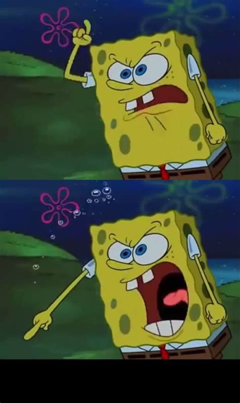 Angry Spongebob Meme Template