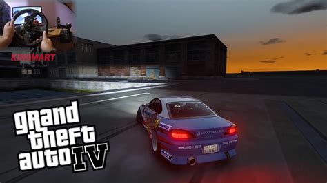 GTA IV Port Drifting With Steering Wheel And Shifter Assetto Corsa