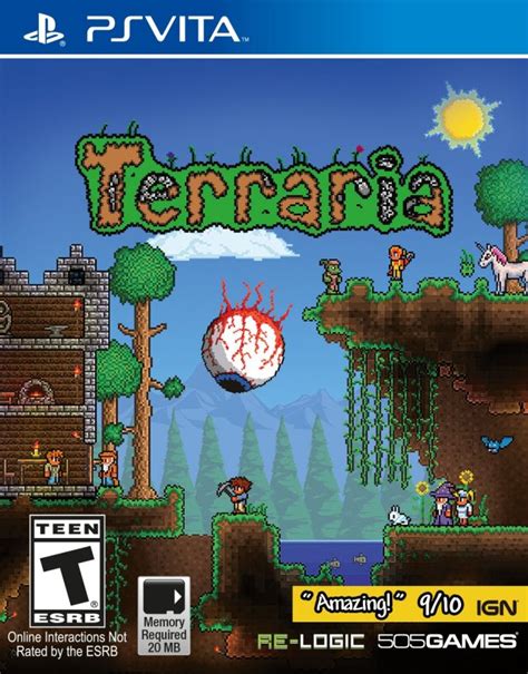 Terraria Playstation Vita Game