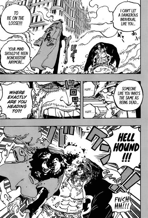 Spoiler One Piece Chapter 1092 Luffy Gear 5 Túm Gọn đô đốc Kizaru