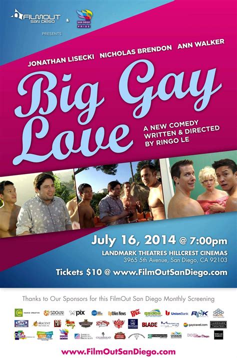 Big Gay Love 2014 Poster 1 Trailer Addict