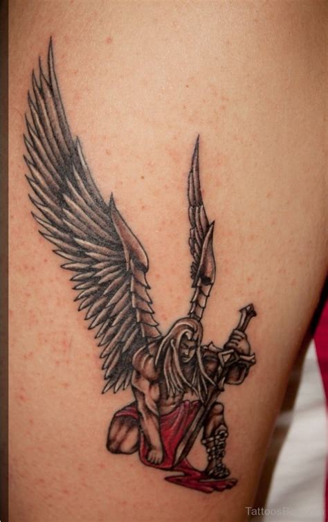 Warrior Angel Tattoo Tattoo Designs Tattoo Pictures