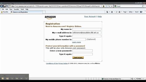 How to create an Amazon.com account - YouTube