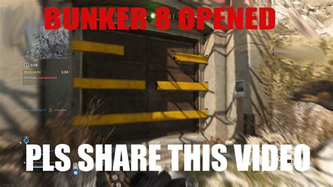 Another Hidden Bunker Opened In Cod Warzone Youtube
