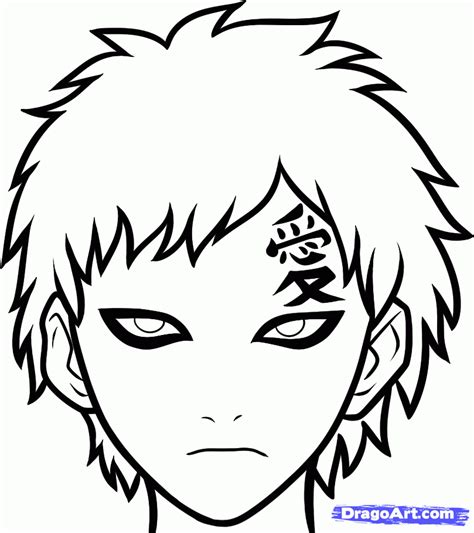 Naruto Characters Drawing Easy Clip Art Library