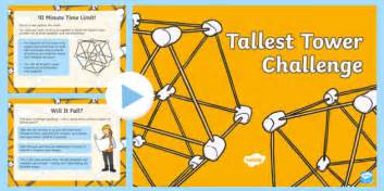 Tallest Tower Challenge Powerpoint