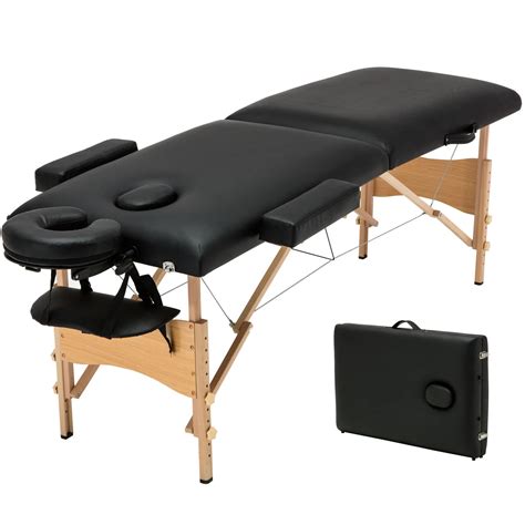 Kh Hot Sales 2 Section Wooden Portable Folding Massage Table Buy