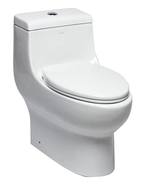 Eago Tb358 Dual Flush One Piece Elongated Ceramic Toilet Bathroom