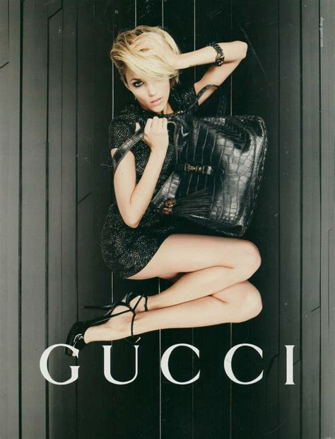 Gucci Footwear Magazine Print Ad Advert Long Legs High Heels Shoes 2009 Ebay