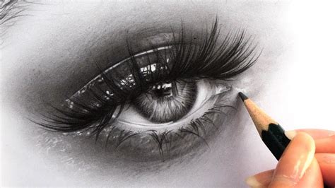 How To Draw Hyper Realistic Eyes Easy Draw A Realistic Eye For Images And Photos Finder