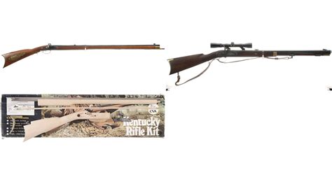 Three Contemporary Percussion Rifles Rock Island Auction