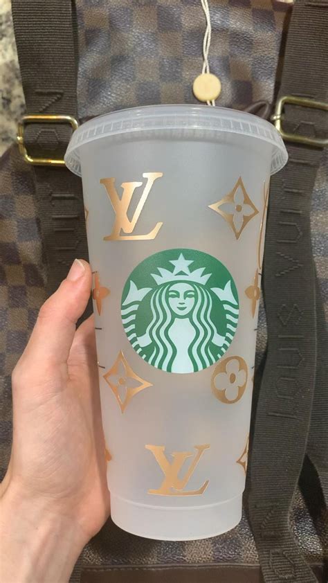 Rose Gold Designer Starbucks Cup Personalozed Starbucks Cup Rose