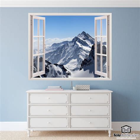 Vinyl 3d Window Himalaya Mountains