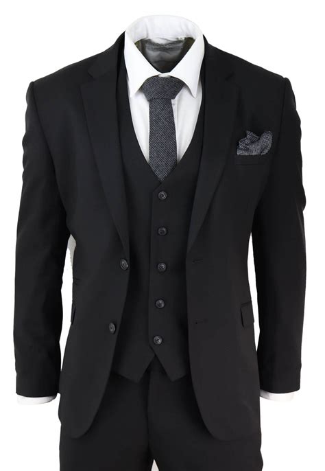 Mens Black Suits Buy Online Happy Gentleman Uk