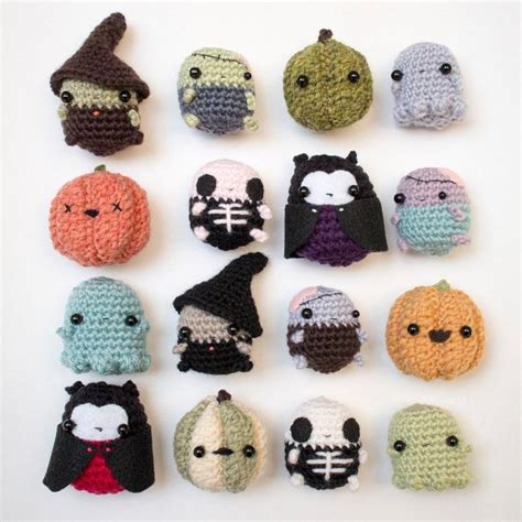 Halloween Crochet Patterns Bundle Amigurumi Halloween Etsy